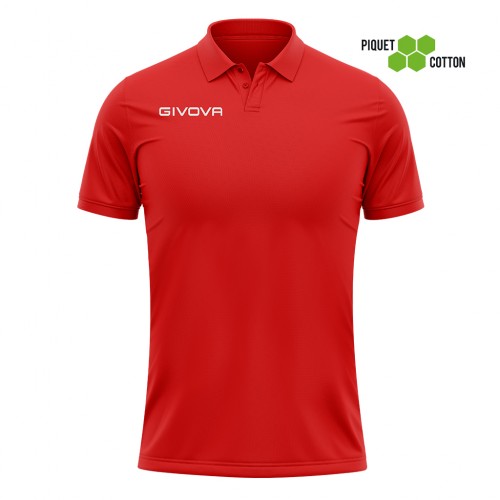 GIVOVA POLO COTONE PIQUET SUMMER